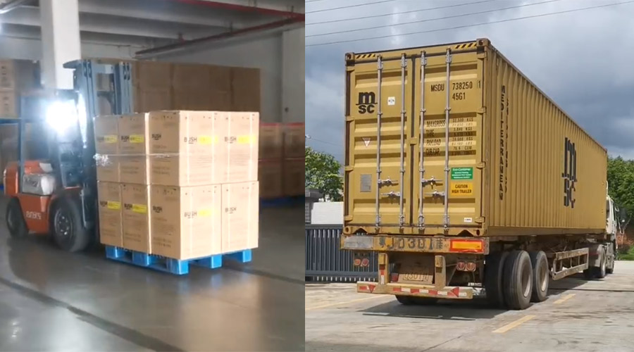 英國Argos客戶的衣物烘干機(jī)裝柜出貨實況 英國Argos客戶的衣物烘干機(jī)裝柜出貨實況