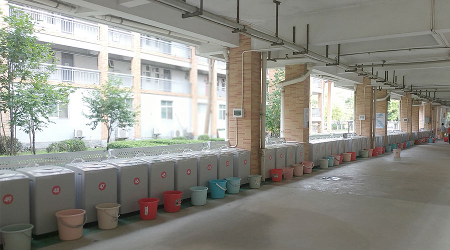 好評度高!江門一中學(xué)校又雙叒續(xù)單金環(huán)電器共享洗衣機 好評度高!江門一中學(xué)校又雙叒續(xù)單金環(huán)電器共享洗衣機