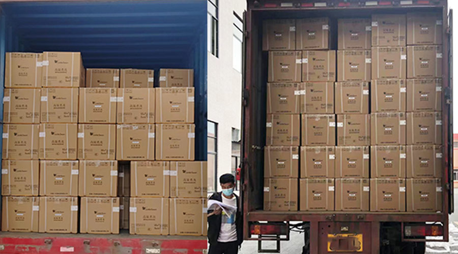 集裝箱裝柜進行時!金環電器客戶迷你洗衣機順利發貨! 集裝箱裝柜進行時!金環電器客戶迷你洗衣機順利發貨!