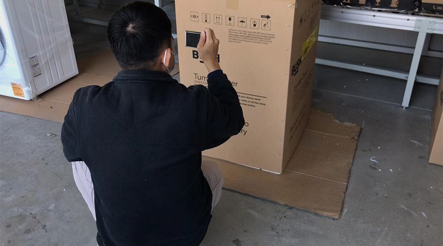 英國(guó)Argos滾筒干衣機(jī)的驗(yàn)貨日常 英國(guó)Argos滾筒干衣機(jī)的驗(yàn)貨日常