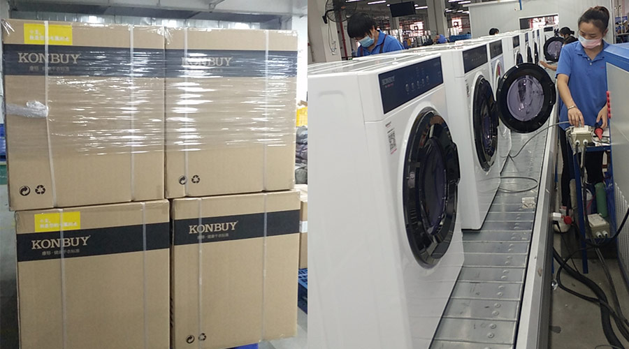 衣物烘干機電商訂單增多！金環電器加急生產不延誤發貨