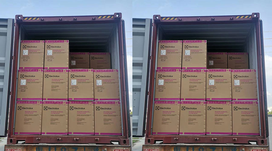 金環電器迅速完成伊萊克斯客戶的滾筒干衣機出貨 金環電器迅速完成伊萊克斯客戶的滾筒干衣機出貨