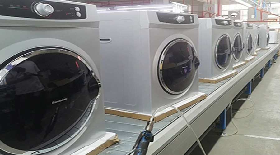 客戶松下大容量滾筒衣服烘干機正有序進行生產 客戶松下大容量滾筒衣服烘干機正有序進行生產