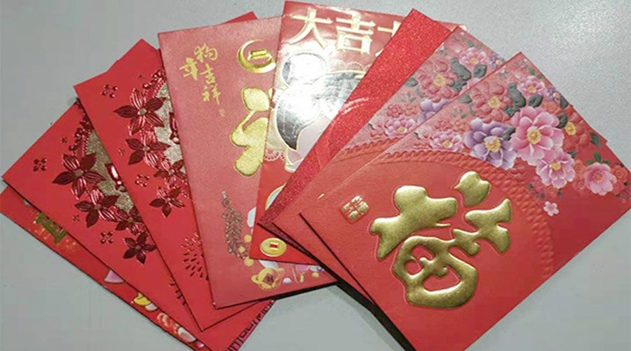 開工好彩頭！金環電器銷售部為員工派發開工紅包！