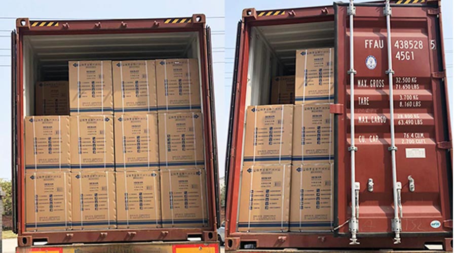 高效完成客戶HERAN滾筒衣服烘干機裝柜發貨 高效完成客戶HERAN滾筒衣服烘干機裝柜發貨